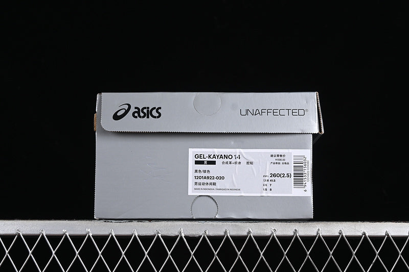Asics Kayano 14 x Unaffected Gel “Pure Silver”