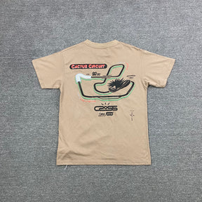 Camisa Cactus Jack “RaceTrack” ( Bege )