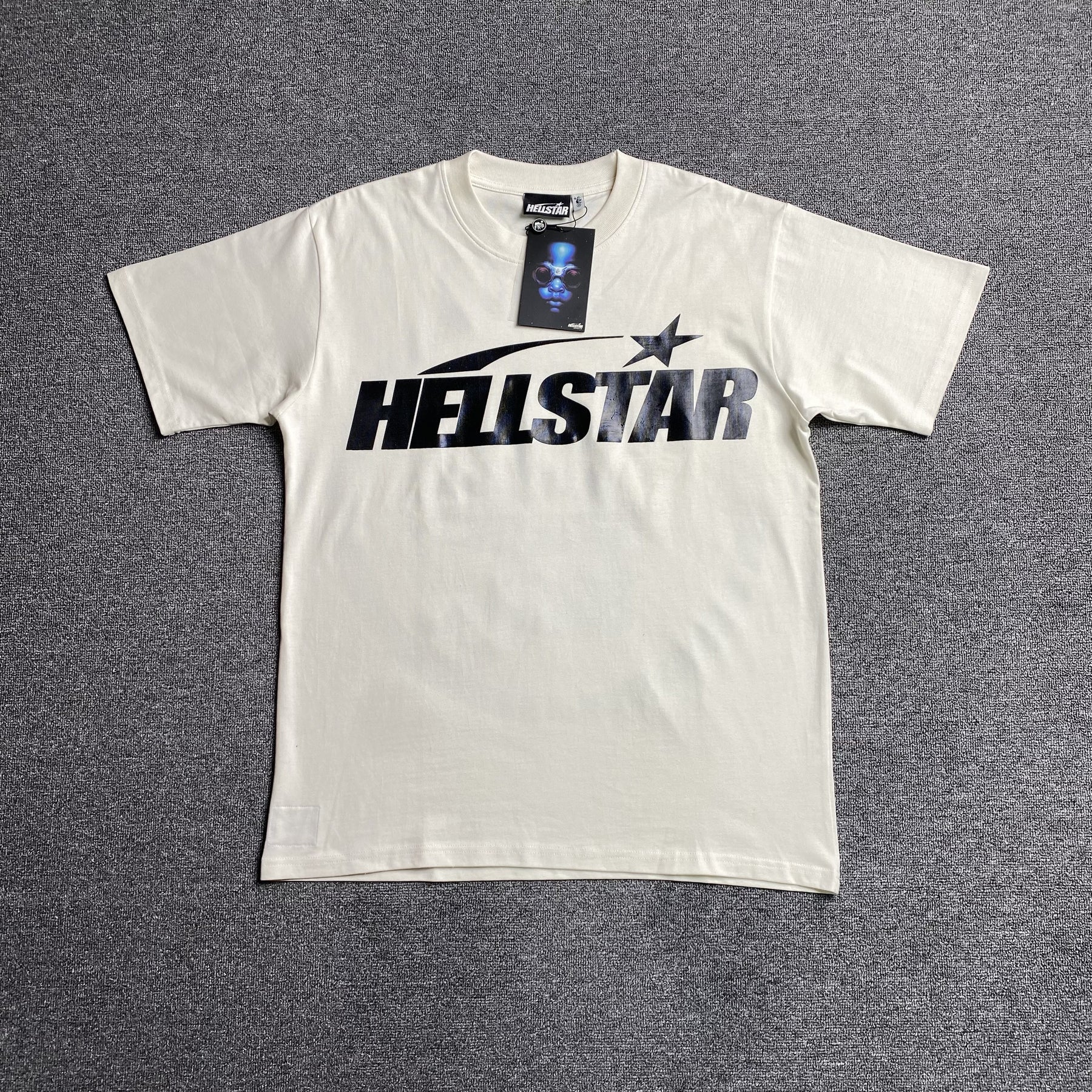 Camisa Hellstar “Classic Normal Print” ( Branca )