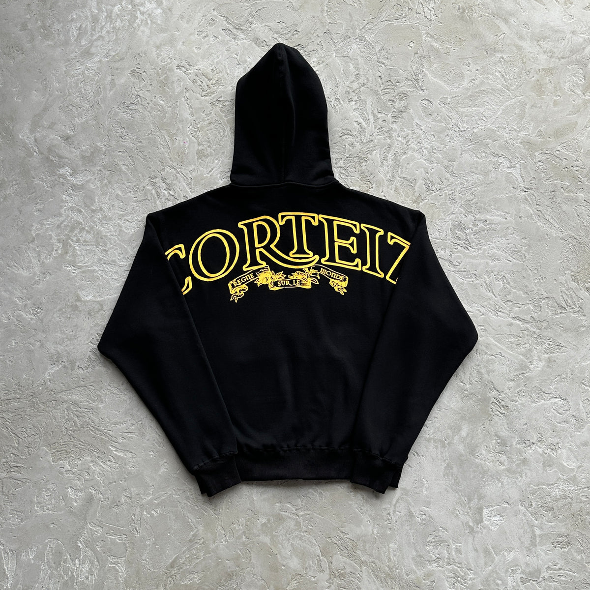 Conjunto Corteiz “Superior Royale” ( Preto e Amarelo )