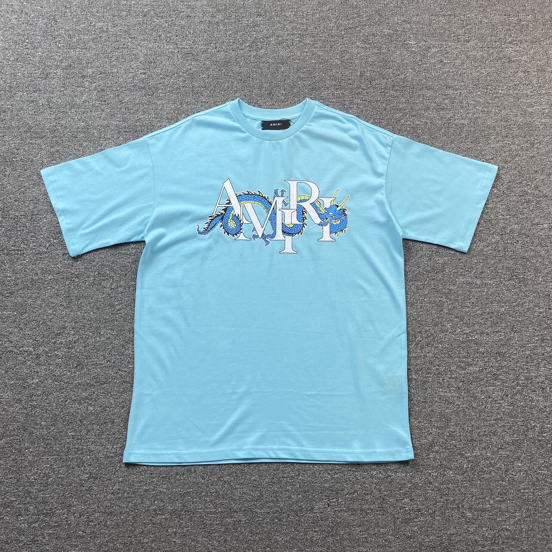 Camisa Amiri “CNY Dragon” ( Azul )