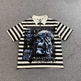 Camisa Majestik “Stripped Skull”