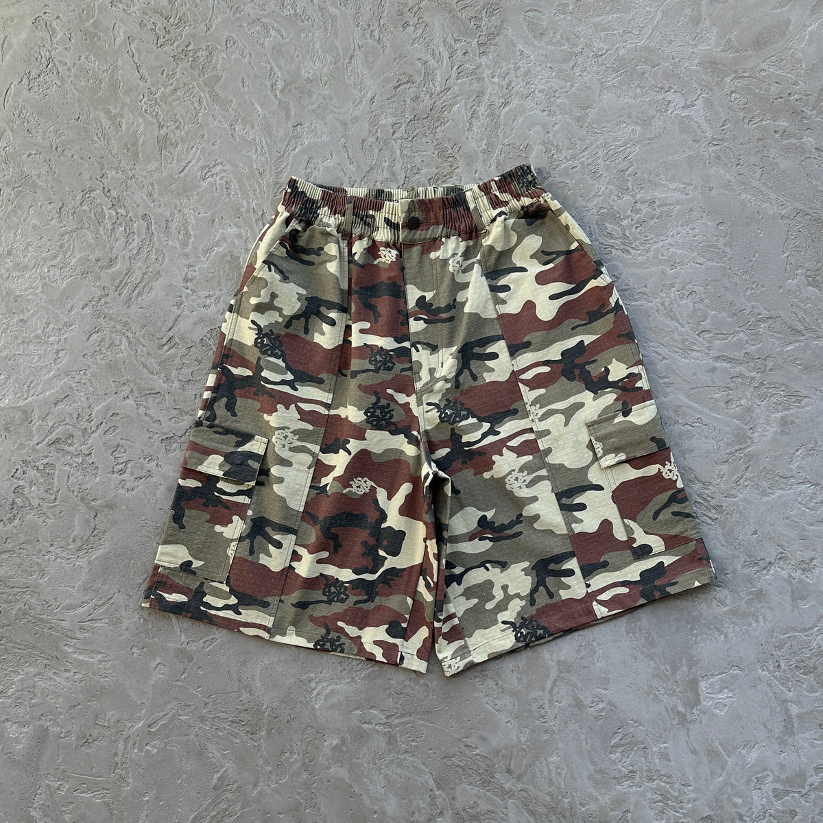 Shorts Mertra “Camouflage Cargo” ( Verde Camo )