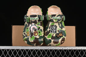 BAPE X Crocs ( Verde )