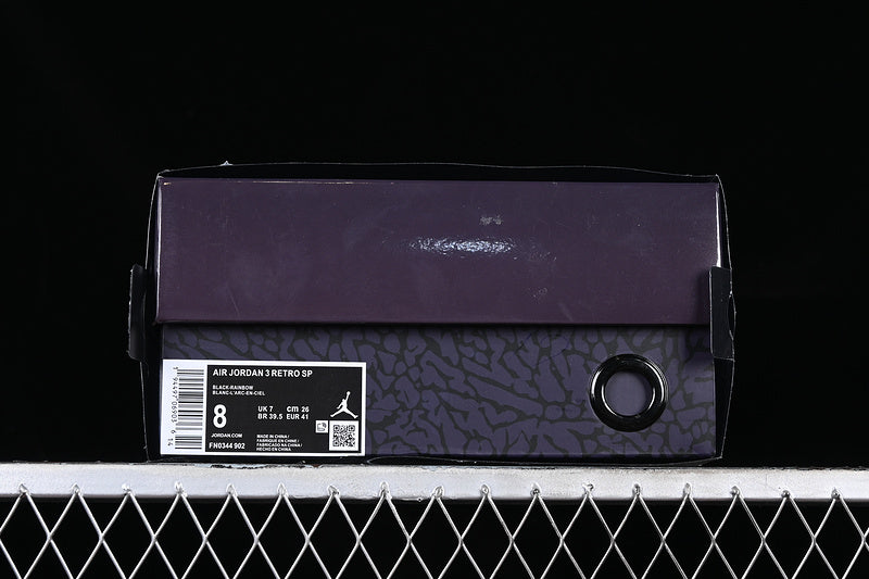 Jordan 3 “Rio Black”