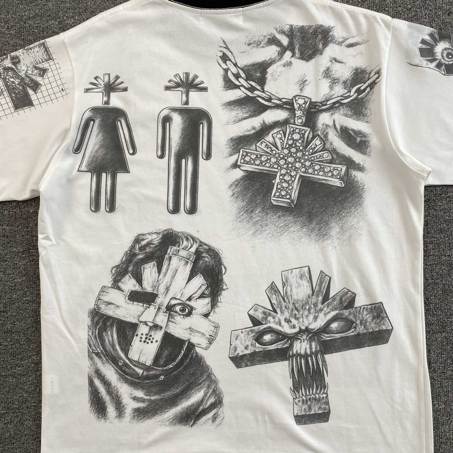 Camisa Vertabrae “Multiple Sketch”