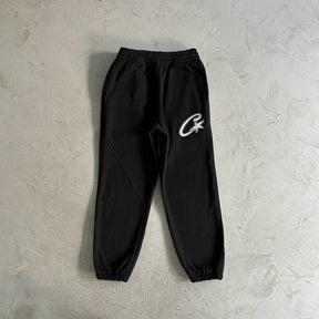 Conjunto Corteiz “Satin C-Star Applique” ( Preto )