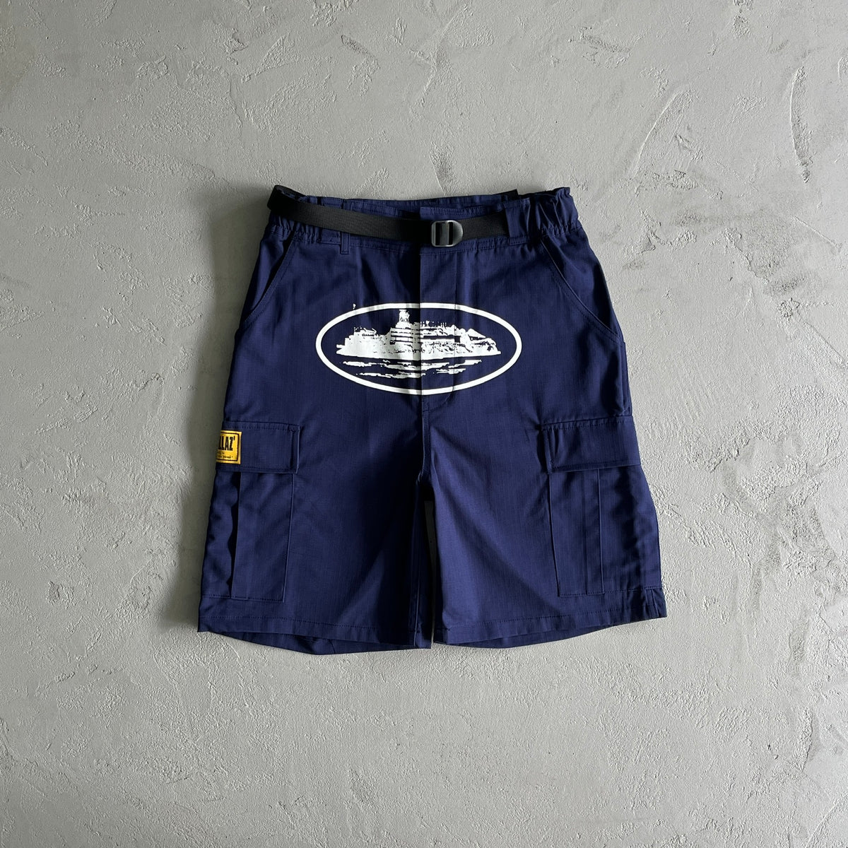 Shorts Corteiz “Navy Cargo”