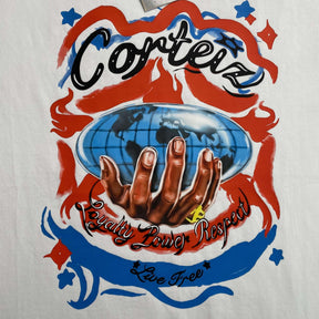 Camisa Corteiz x Barriers Worldwide  ( Branca )