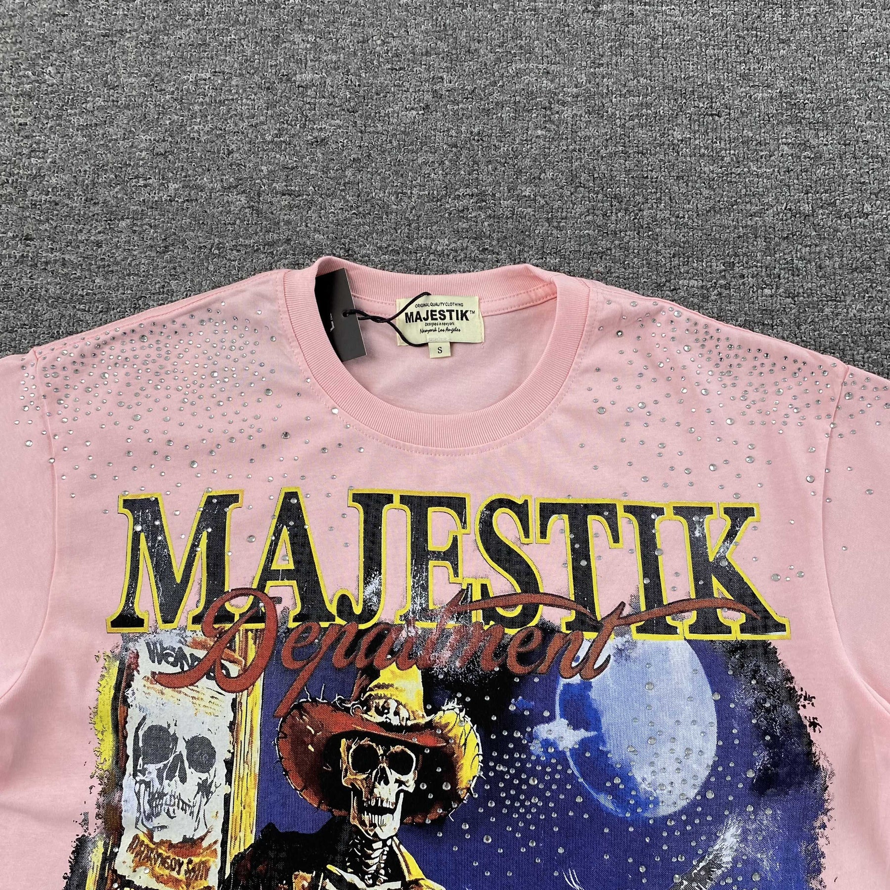 Camisa Majestik “Skull Cowboy”