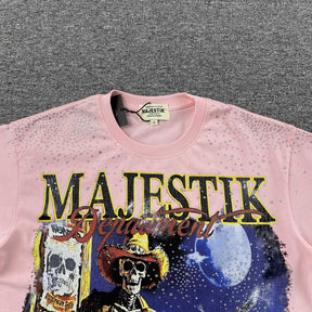 Camisa Majestik “Skull Cowboy”
