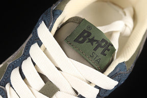 BAPE STA “Army Green Dark Blue”