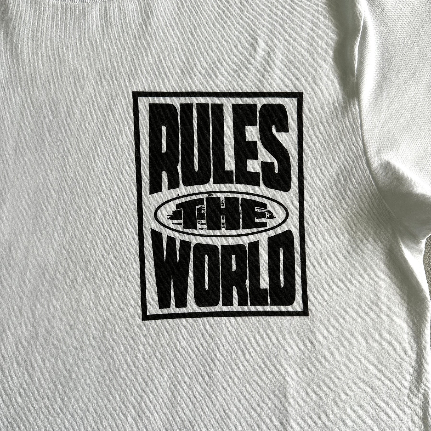 Camisa Corteiz “Rules the World" ( Branca )