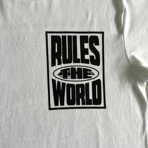 Camisa Corteiz “Rules the World" ( Branca )