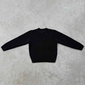 Sueter Corteiz “Crochet Applique Knit Crew”
