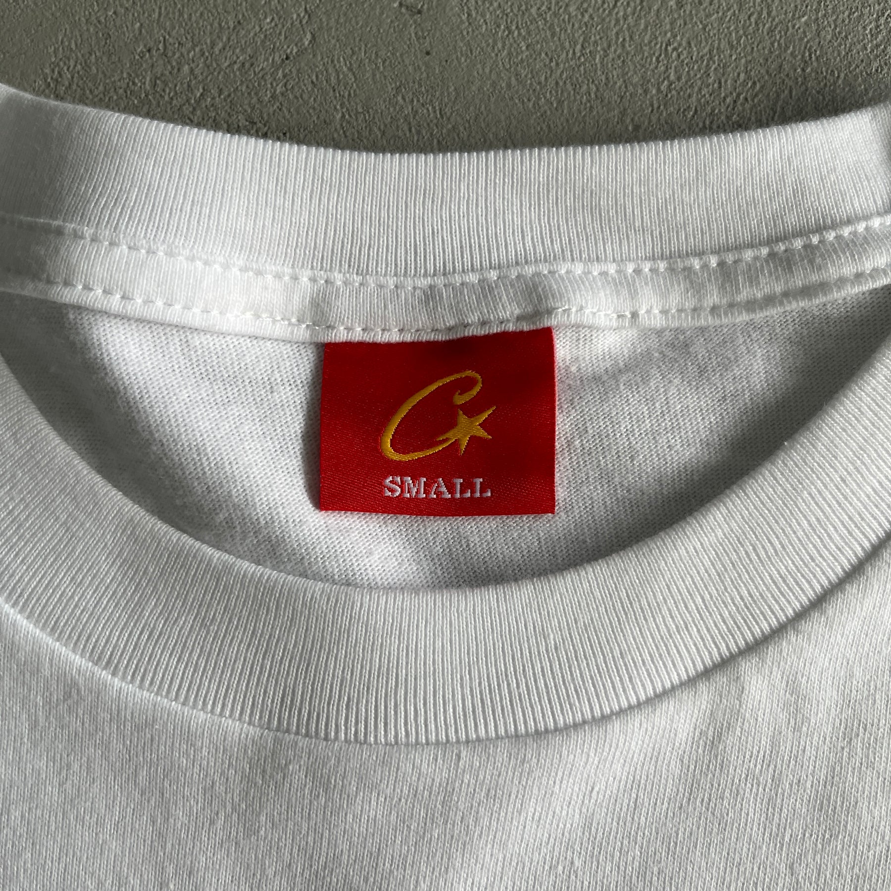 Camisa Corteiz “Hand Print” ( Branca )