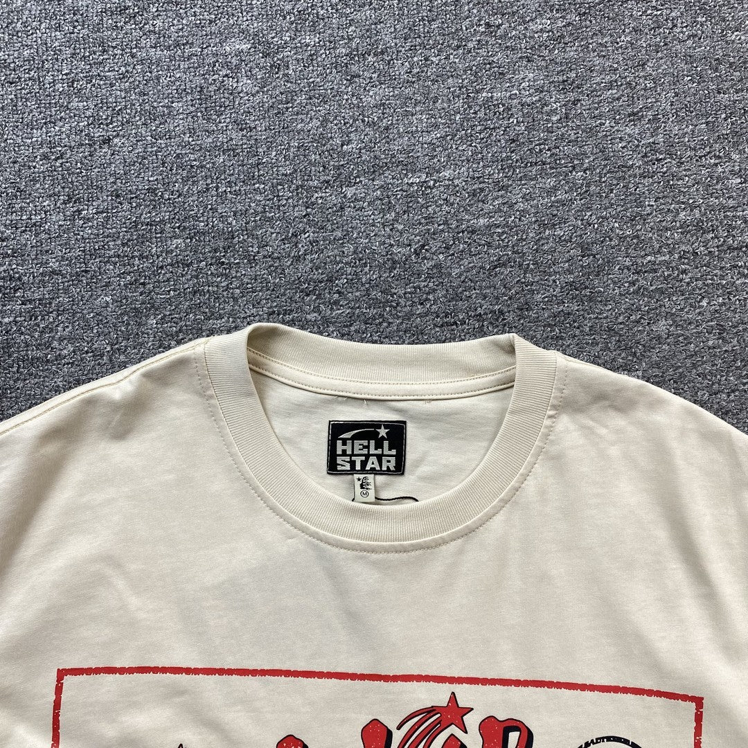 Camisa Hellstar “Hollywood CA” ( Bege )