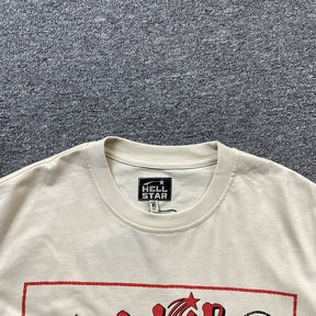 Camisa Hellstar “Hollywood CA” ( Bege )