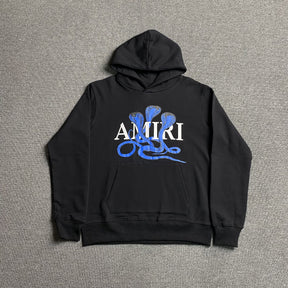 Moletom Amiri “Snake” ( Azul )