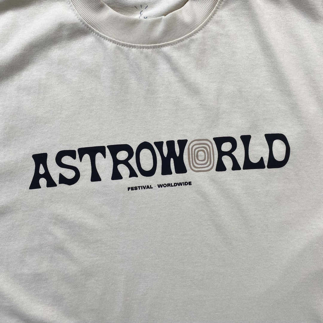 Camisa Cactus Jack ”AstroWorld Festival” ( Branca )