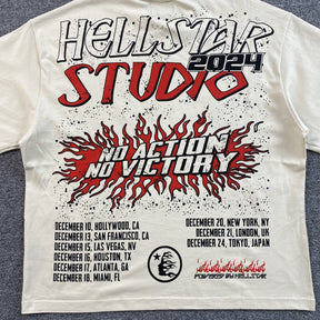 Camisa Hellstar  "Cranium Cream”