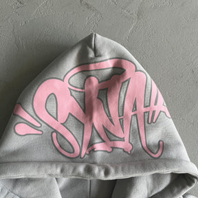 Conjunto Syna World Frio ( Cinza e Rosa )
