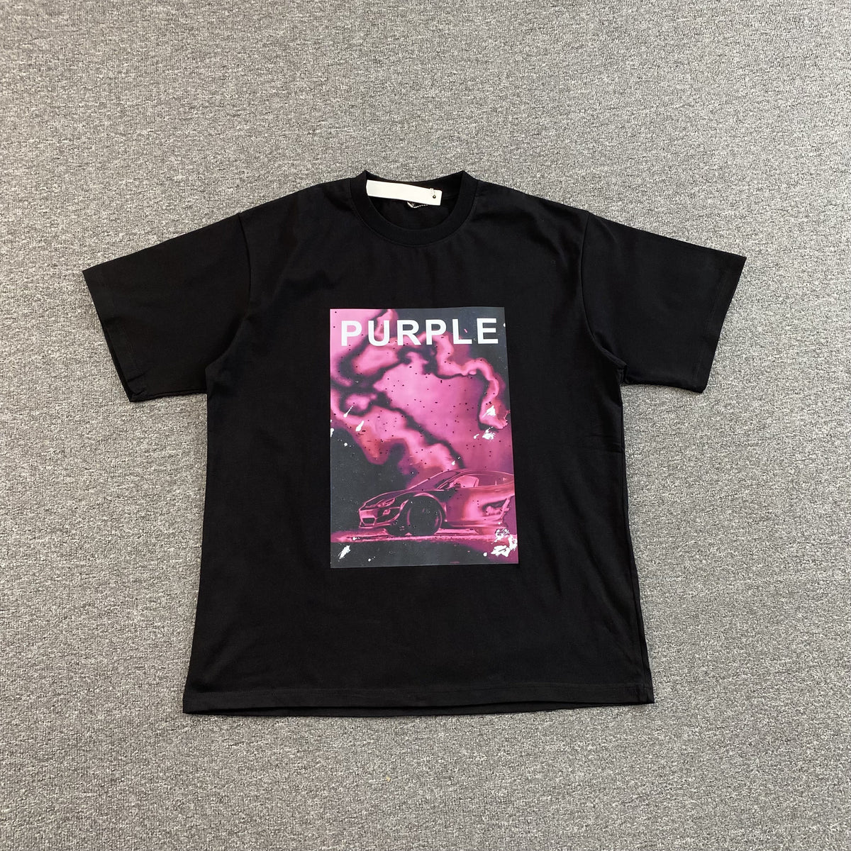 Camisa Purple Brand "Car” ( Preta )