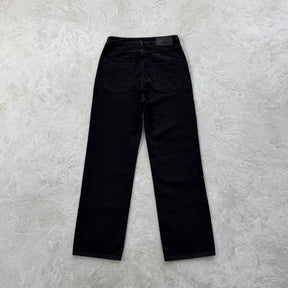Calça Corteiz “Allstarz Denim Triple Black”