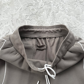 Conjunto Corteiz “Island Pique Polo Set” ( Cinza )