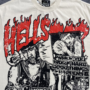 Camisa Hellstar “Basketball” ( Off White )