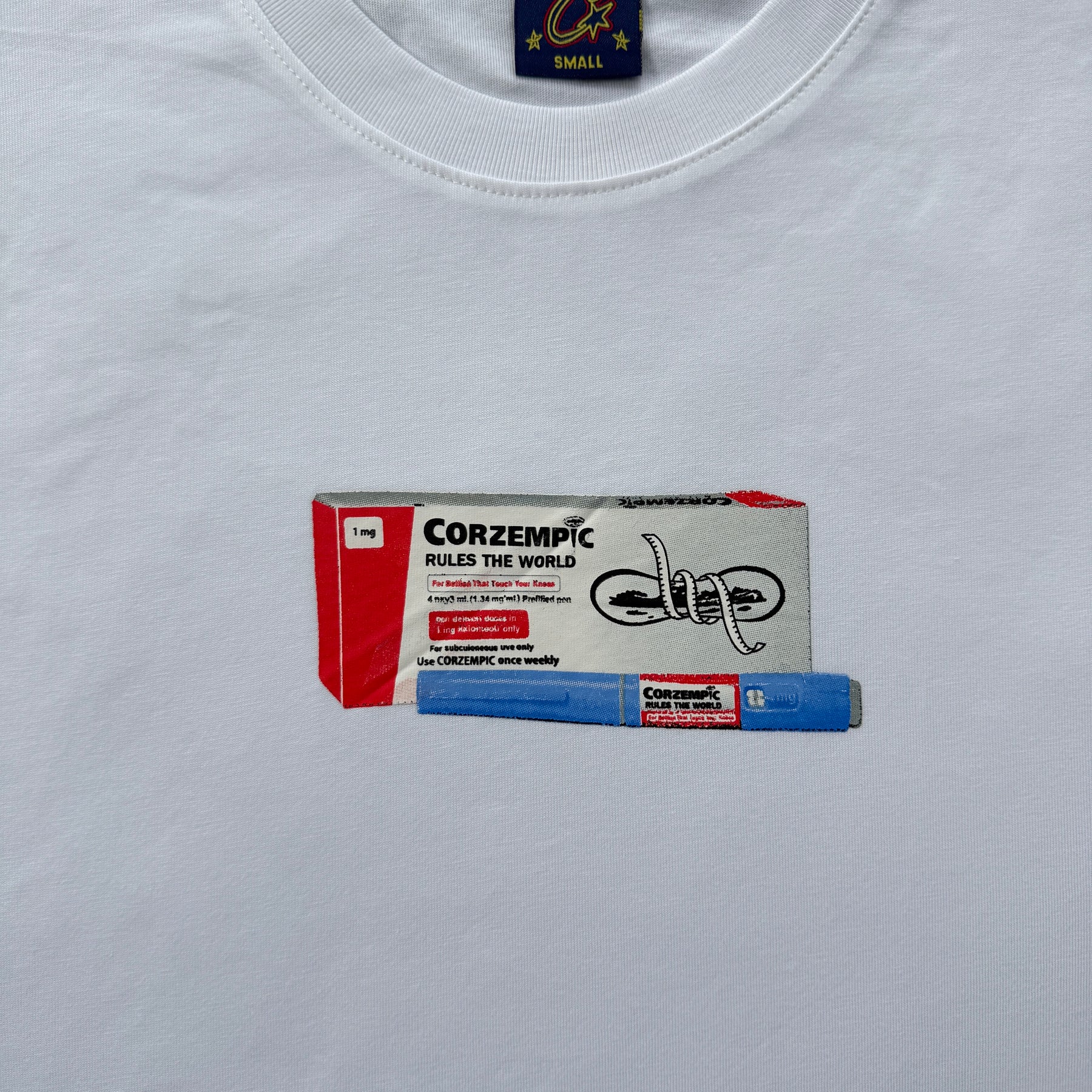 Camisa Corteiz “Corzempic” ( Branca )