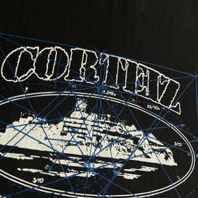 Camisa Corteiz “Alcatraz Coordinates” ( Preta )