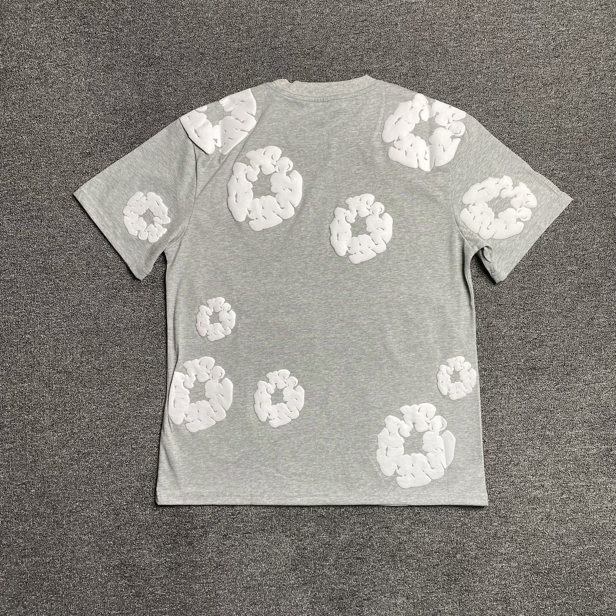 Camisa Denim Tears (Branca e Cinza)