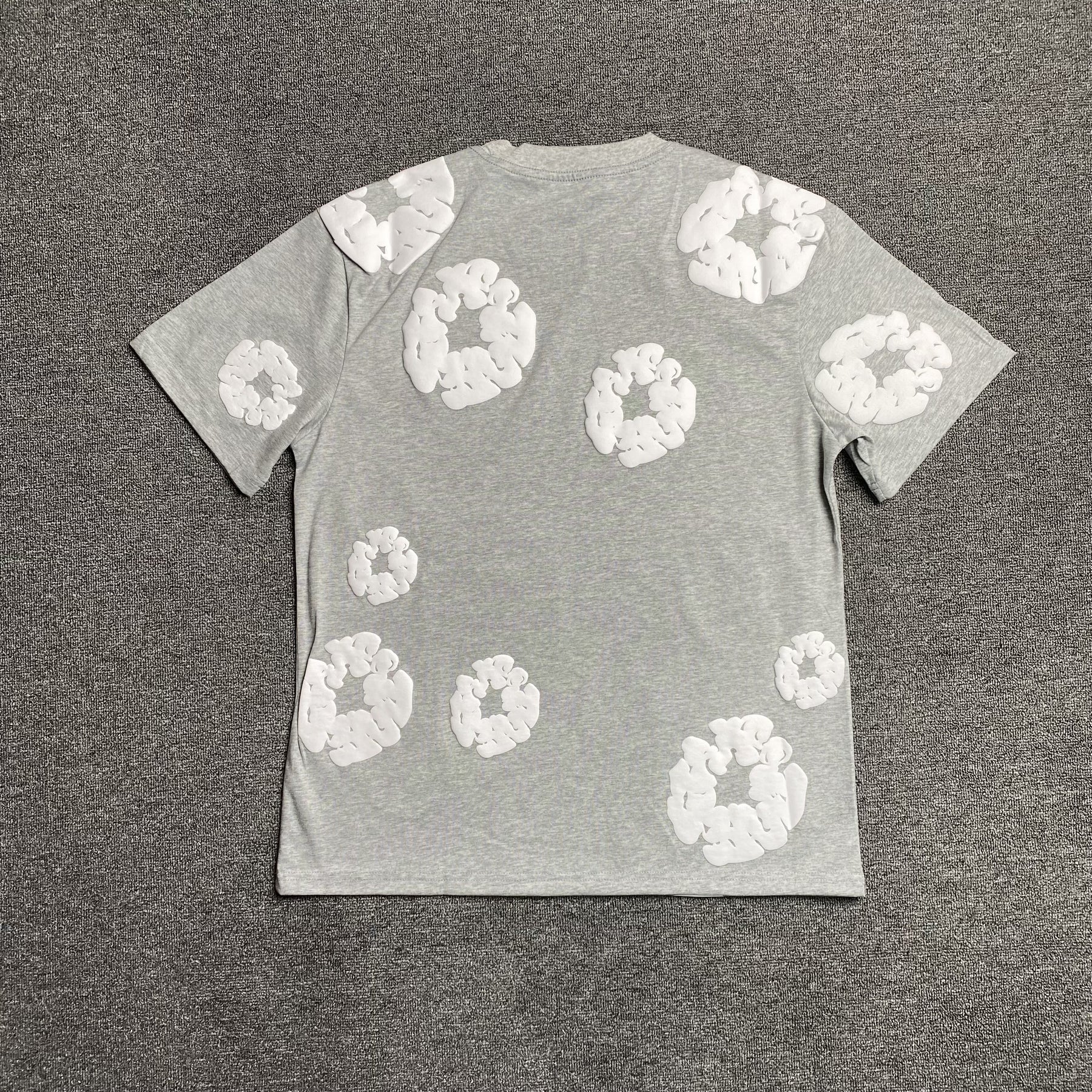 Camisa Denim Tears (Branca e Cinza)