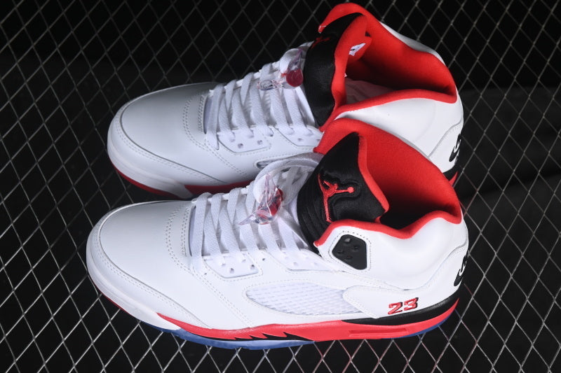 Air Jordan 5 “Fire Red Black Tongue 2025”