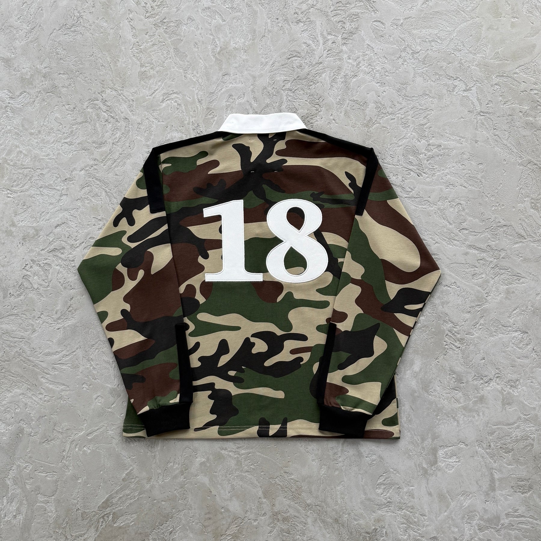 Sueter Corteiz “Paneled Rugby” ( Verde Militar )