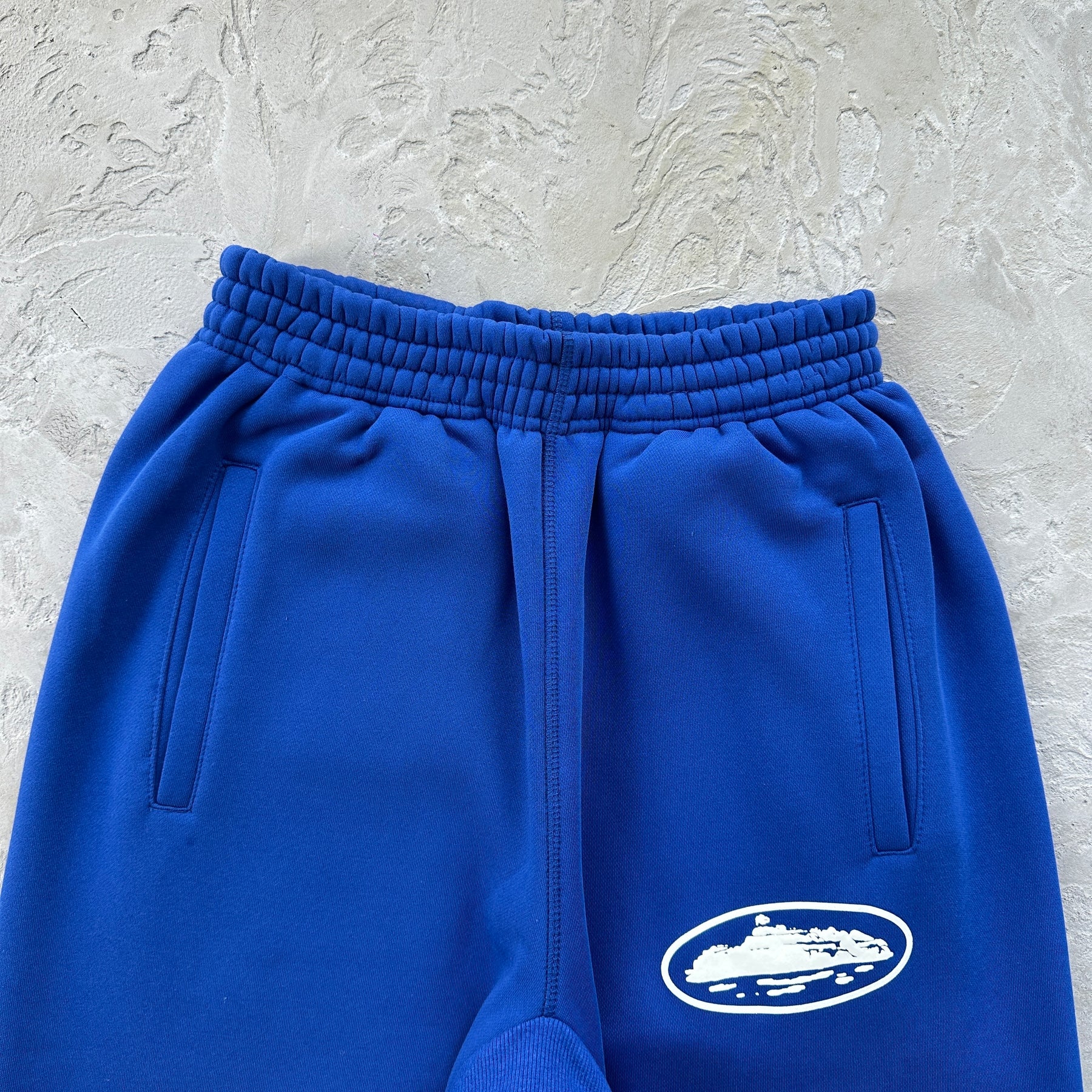 Conjunto Corteiz “Island Puff Print” ( Azul Escuro )