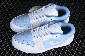 Air Jordan 1 Low “Blue Tint Elephant Print”