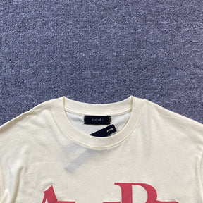 Camisa Amiri “Staggered Logo” ( Branca )
