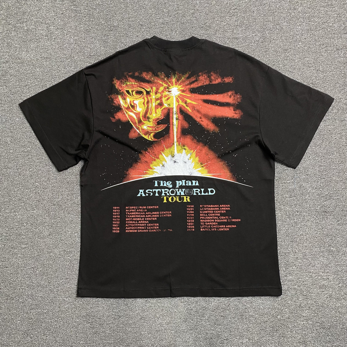 Camisa Cactus Jack “AstroWorld Tour” ( Preta )