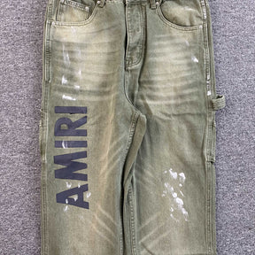 Calça Amiri “Army Stencil”