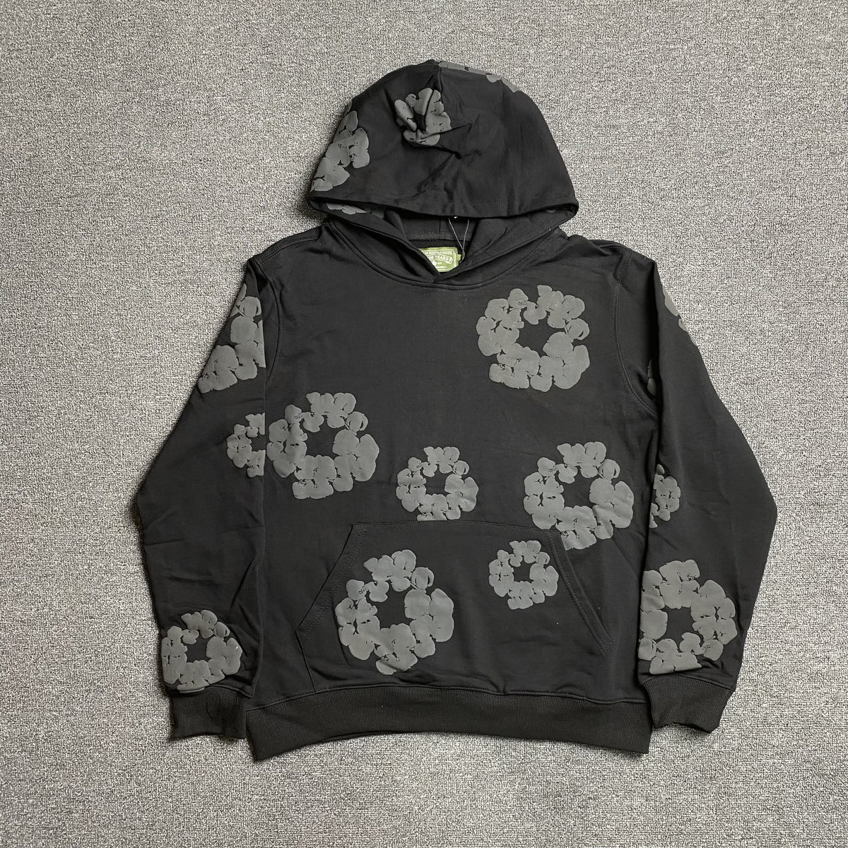 Conjunto Denim Tears ( Preto com Cinza )