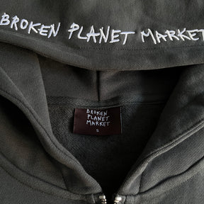Moletom Broken Planet “Skeleton Zip Up”