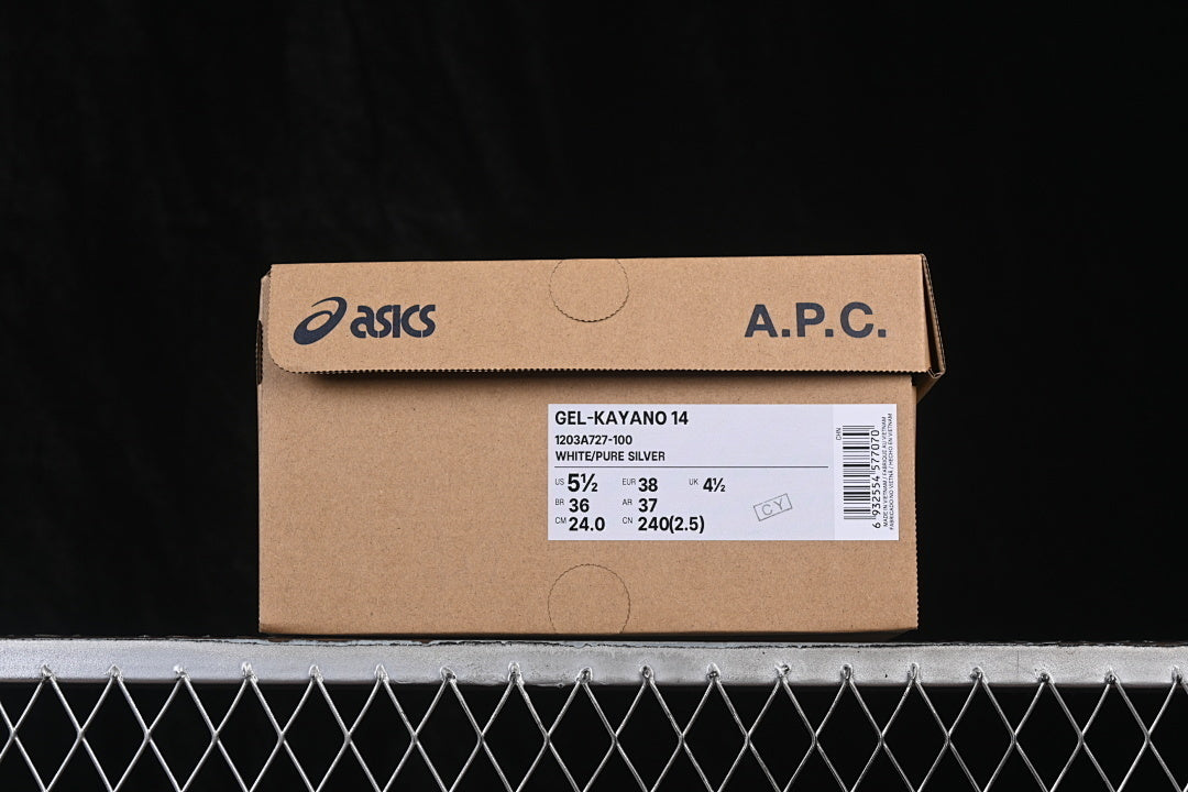Asics Kayano 14 x A.P.C.