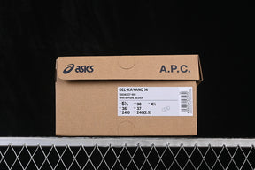 Asics Kayano 14 x A.P.C.