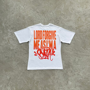 Camisa Syna World “Lord Forgive Me Asi'ma” ( Branco )