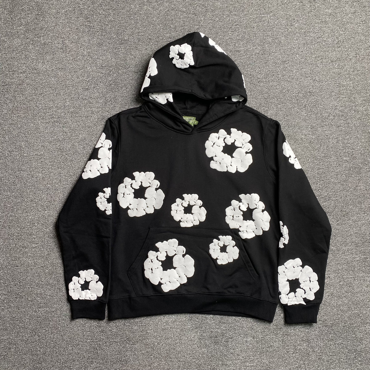 Conjunto Denim Tears ( Preto com Branco )