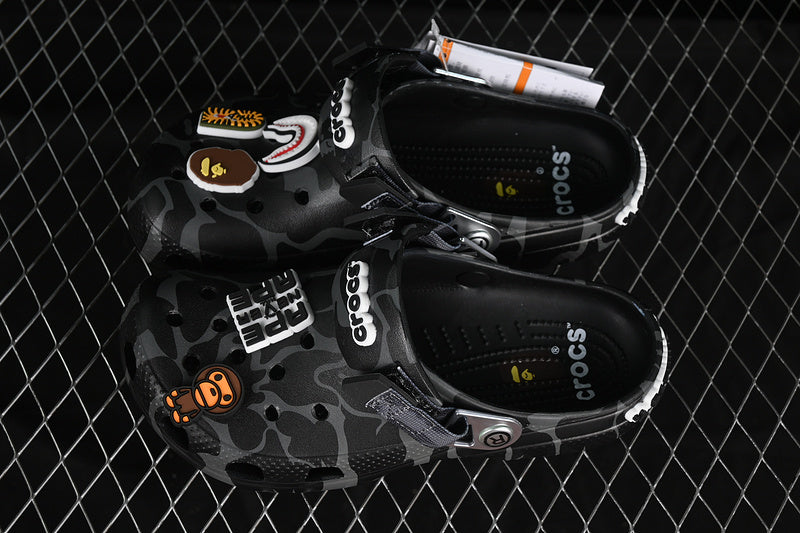 BAPE  X Crocs