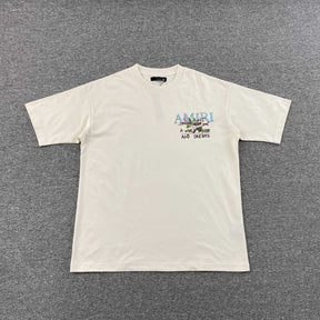 Camisa Amiri “A World Of Hope and Dreams” ( Branca )
