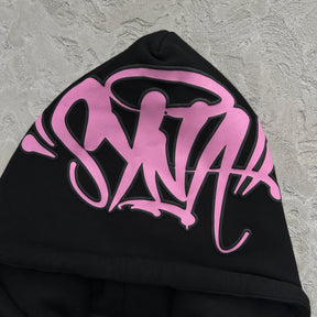 Conjunto Syna World Frio ( Preto e Rosa )